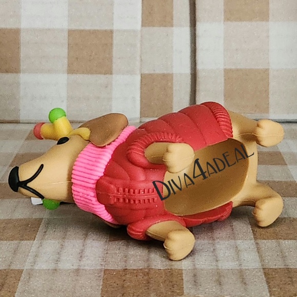 New! Bath & Body Works Christmas FESTIVE DOG Light-up Pocketbac Holder - Picture 3 of 4